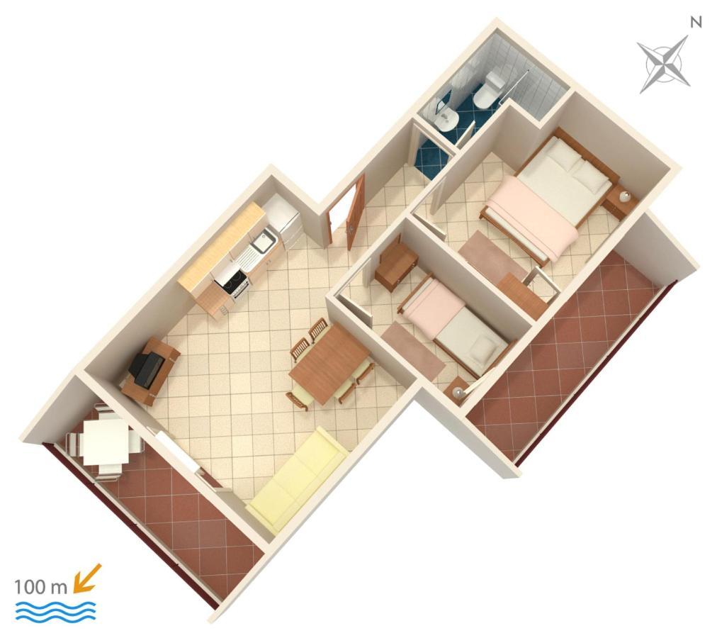 Apartments By The Sea Vinisce, Trogir - 5229 Εξωτερικό φωτογραφία